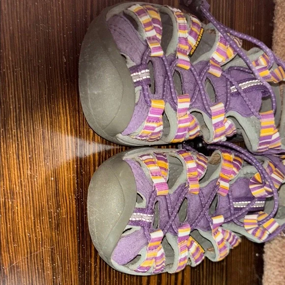 Keen Purple and Yellow Outdoor Sandals - Picture 9 of 9